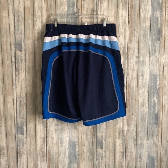 Nike Swim Mens Blue & White Swim Board Shorts | XL - Picture 7 of 10